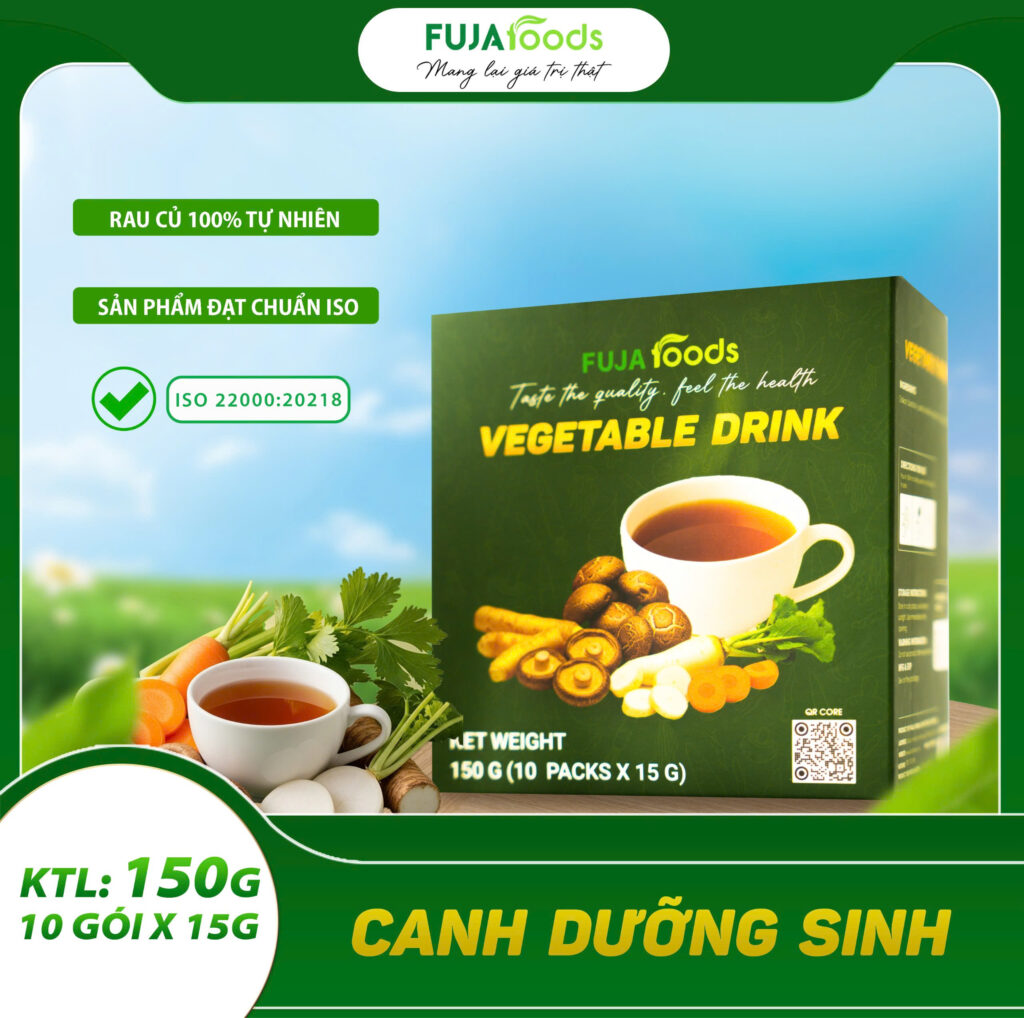 Tổng quan sản phẩm canh dưỡng sinh FUJAFOODS 