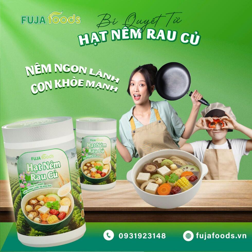 Hạt nêm chay đem lại sự tiện lợi dễ sử dụng và phù hợp nhiều đối tượng 