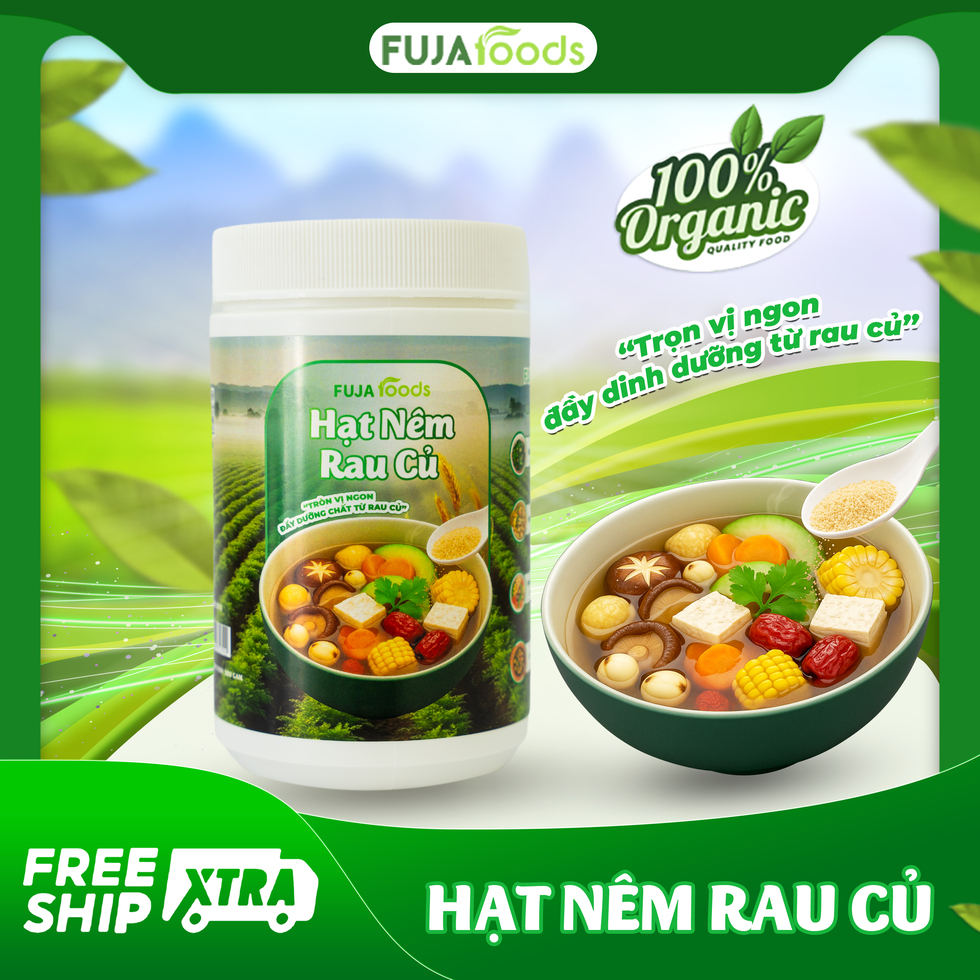 Hạt nêm chay Fujafoods hat nem chay fujafoods