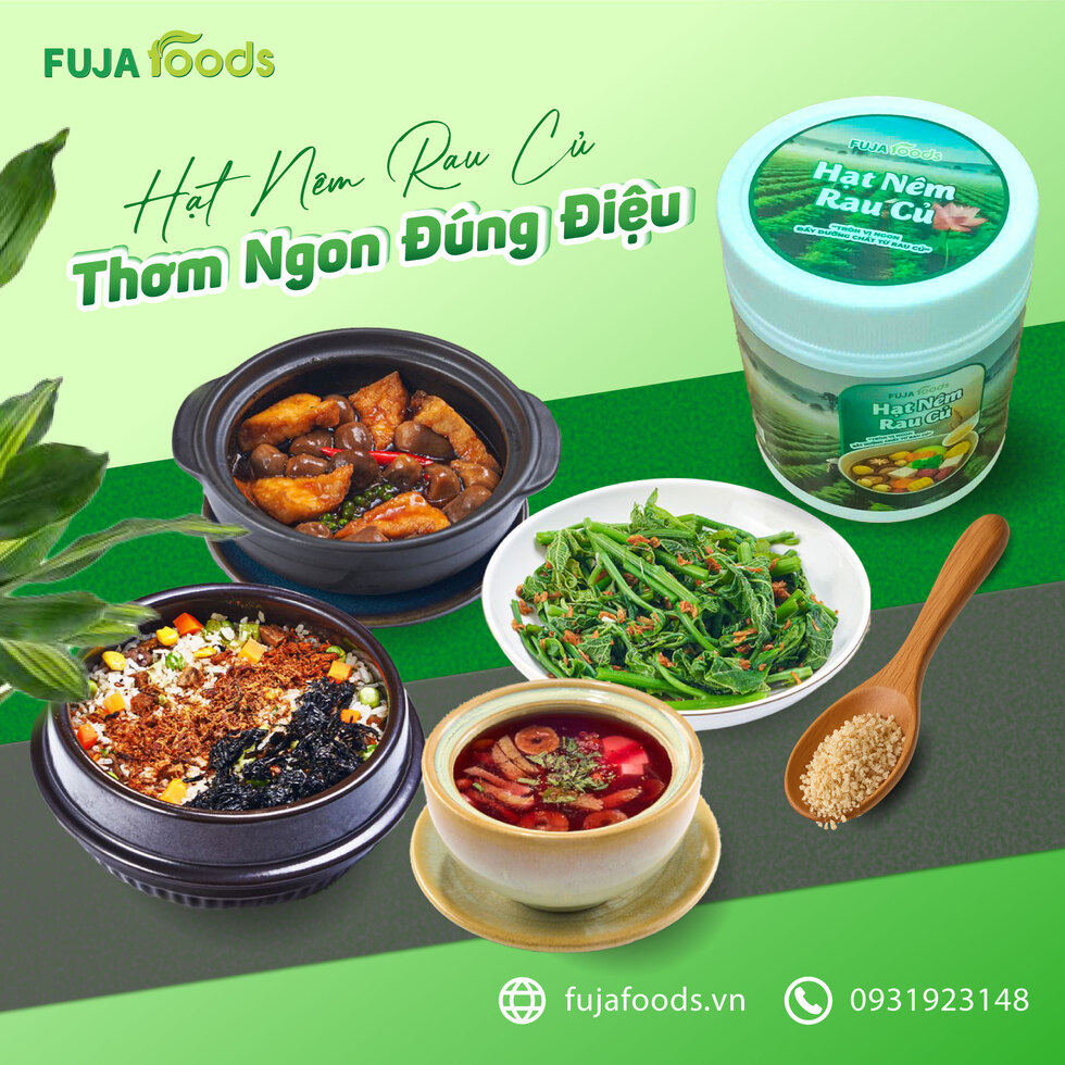 hat nem rau cu fujafoods 100 nguyen lieu tu nhien