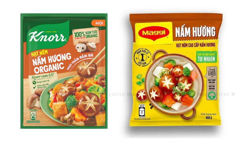 Phân khúc phổ thông giá hạt nêm chay